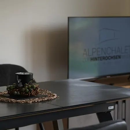 Apartment Alpenchalet Zurhinterochsenweide In & Out